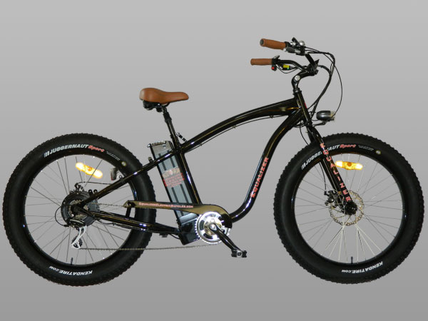 custom fat tire beach cruiser